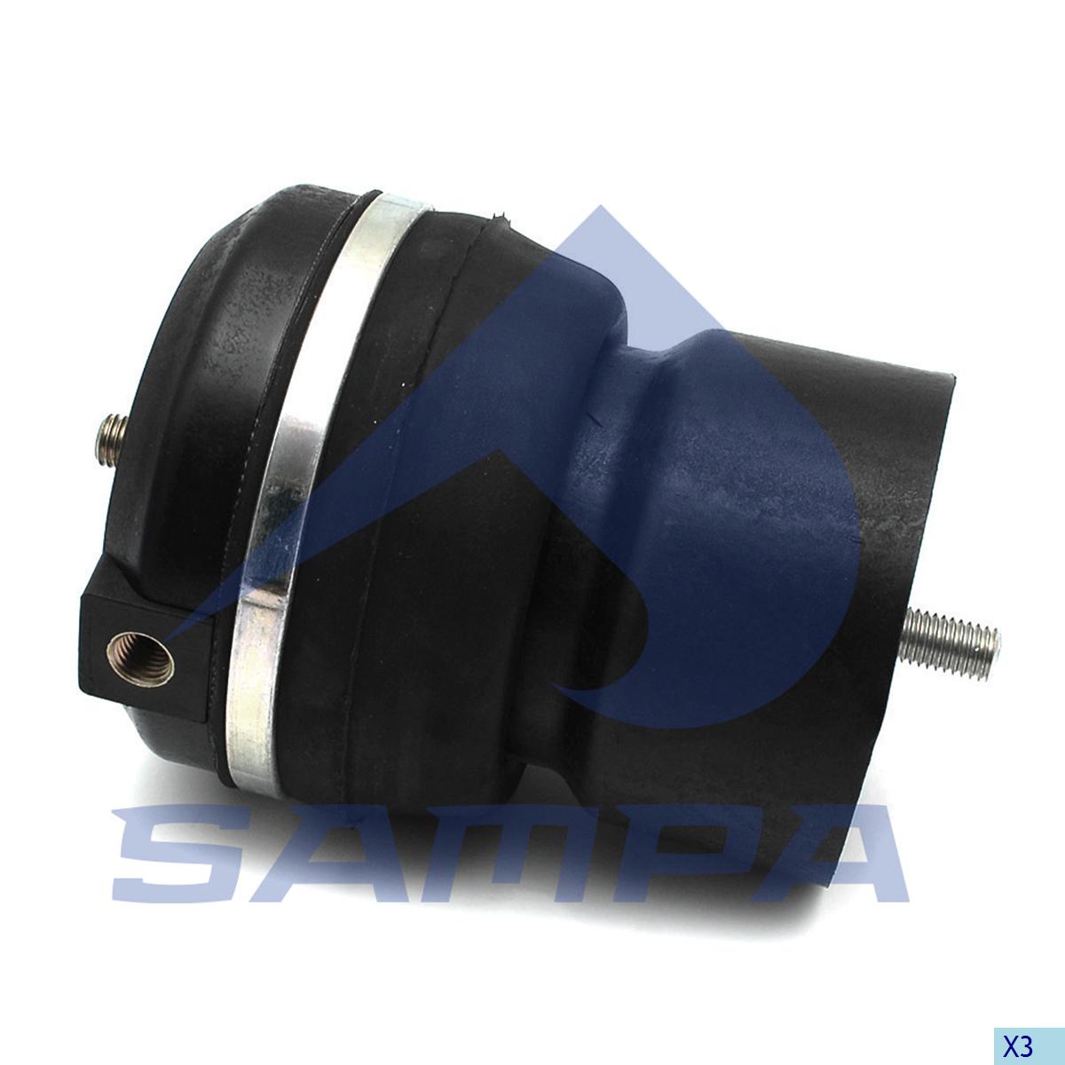SAM 060.164 AMORTİSÖRSÜZ KABİN KÖRÜĞÜ IVECO ÖN
