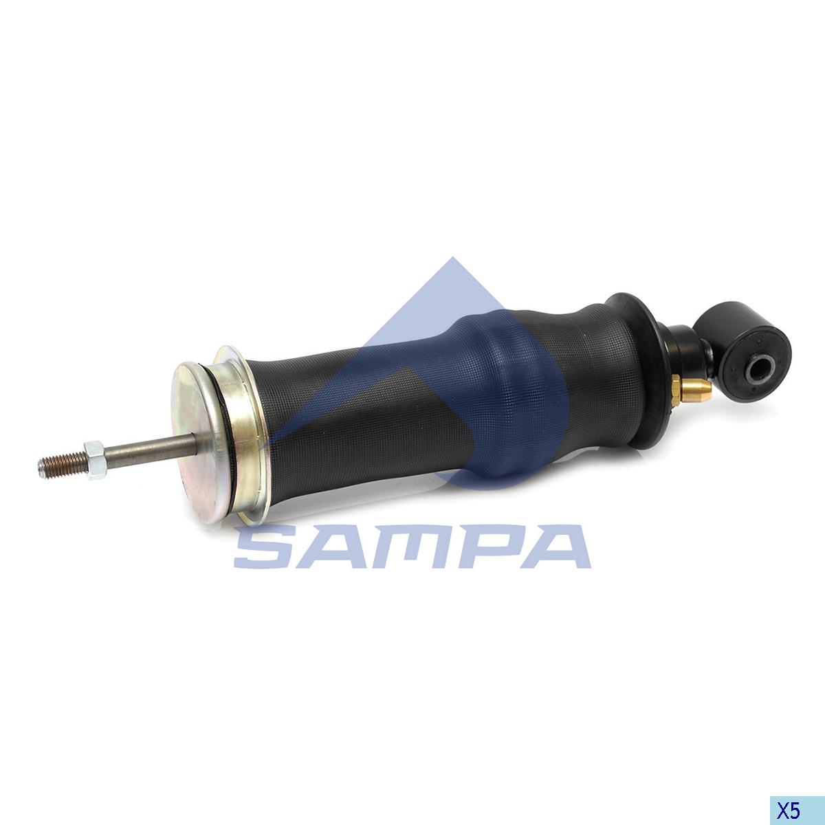 SAM 040.183-01 AMORTİSÖRLÜ KABİN KÖRÜĞÜ SCANİA