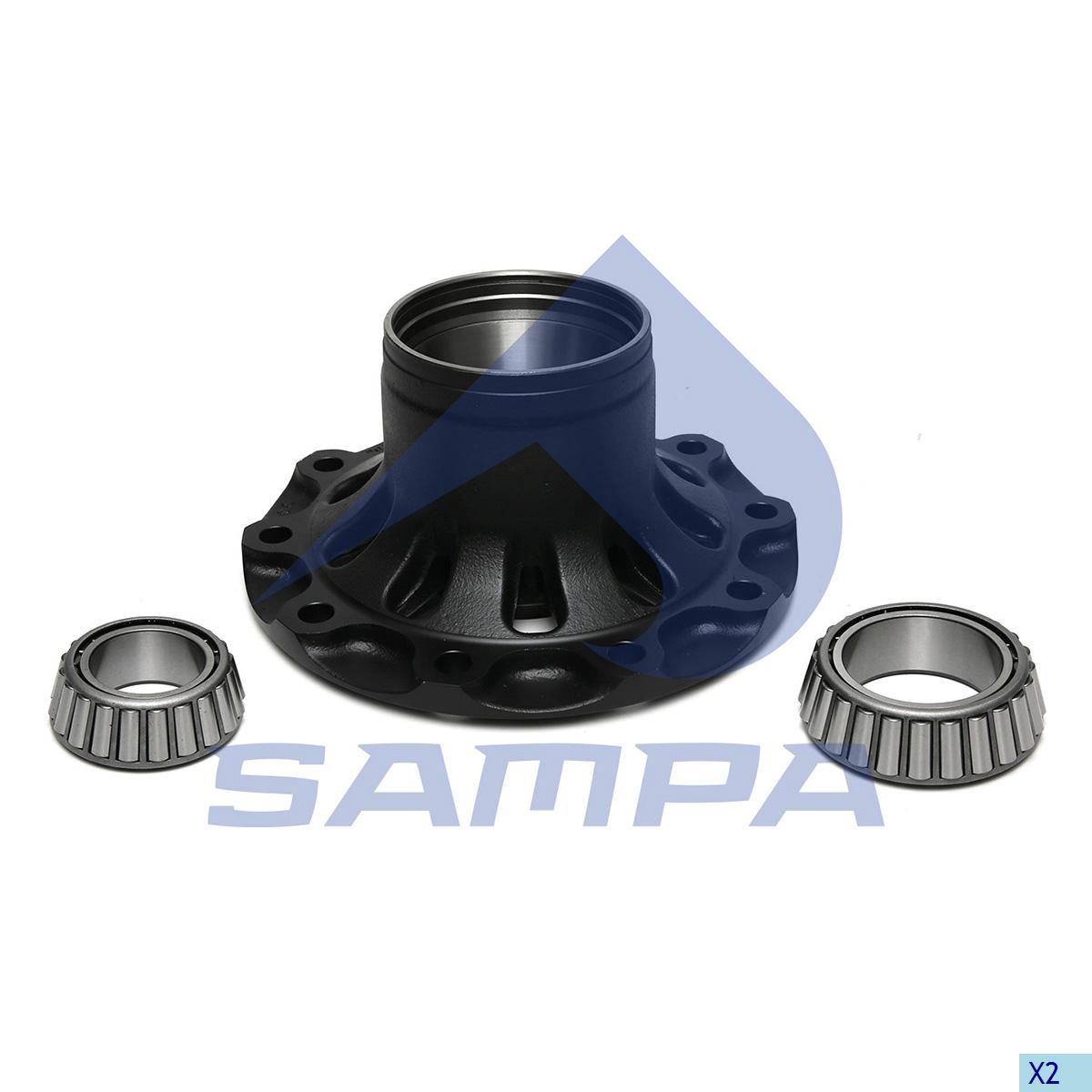 SAM 071.074/A TEKERLEK PORYASI BPW    ALTERNATIF RULMANLI