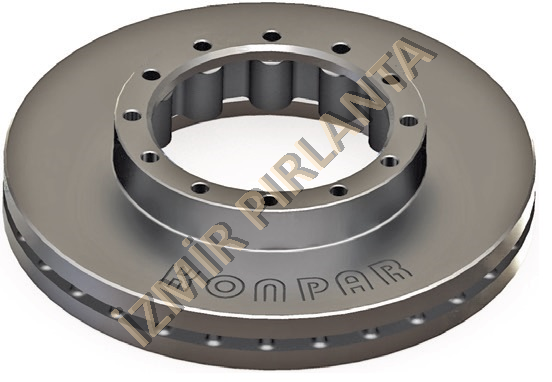 NP-0911 MITSUBISHI FUSO CANTER EURO 5 ARKA FREN DİSKİ