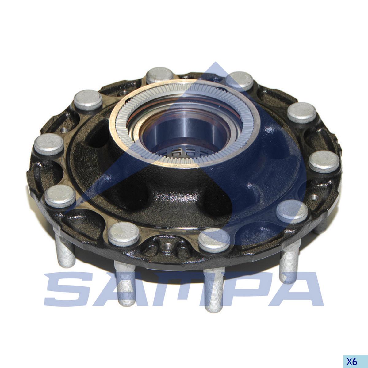 SAM 033.011-2F TEKERLEK PORYASI FAG RULMANLI