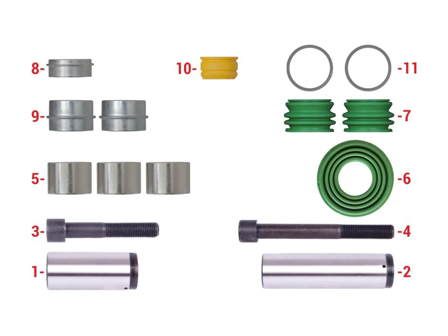 2526 KALİPER PERNO BURÇ TAMİR TK WABCO TİPİ SAF DORSE