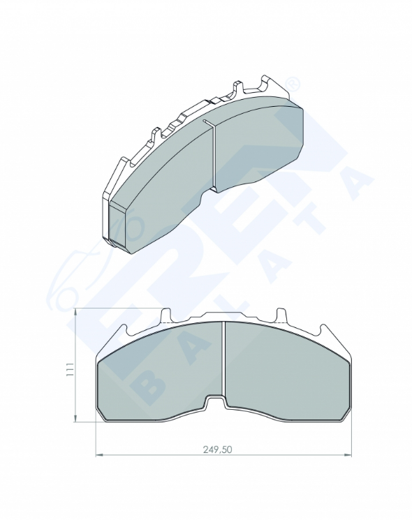 UP-27.29332 DİSK BALATA YENİ MODEL SCANIA