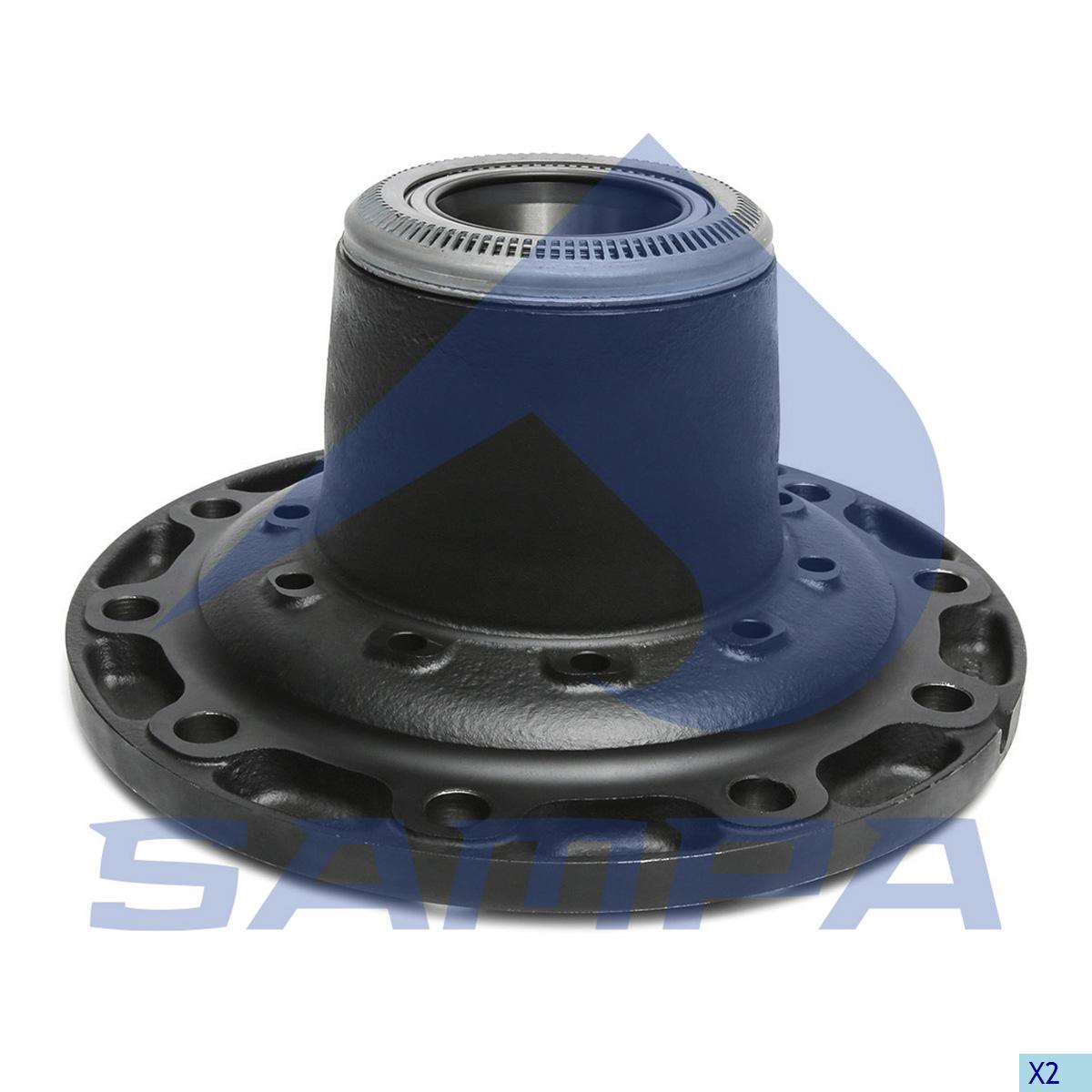 SAM 075.167A TEKERLEK PORYASI KOMPLE ALTERNATIF RULMANLI SAF DİSKLİ