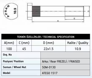 MERC.1517 ATEGO DİNGİL BİJON