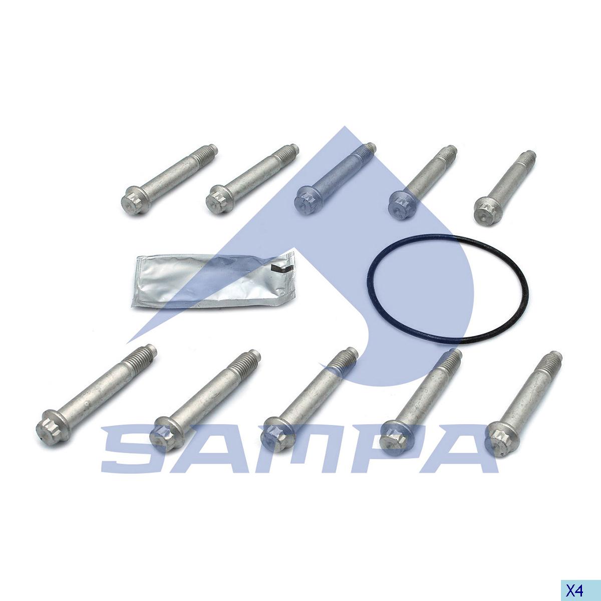 SAM 075.618 SAF DİSK CİVATA TAKIMI  (10 LU)