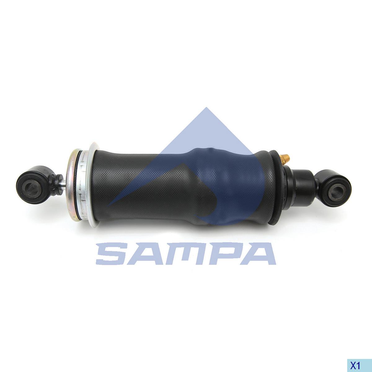 SAM 008.026/A-01 AMORTİSÖRLÜ KABİN KÖRÜĞÜ ARKA FORD